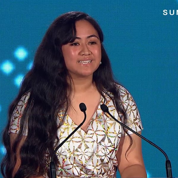 Emerging Leader Aigagalefili Fepulea’i Tapua’i’s powerful speech | SunPix Awards 2020