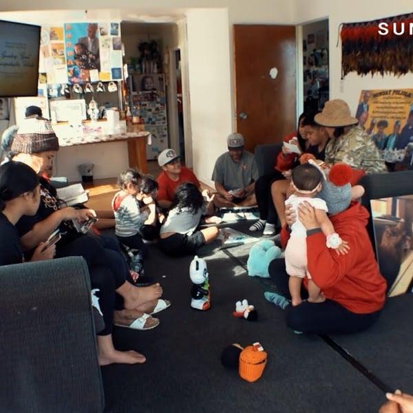 Nineteen family members share a home while waiting to take father’s body to Niue