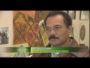 Climate change and Tuvalu Rev Tafue Lusama Aug 2009 Tagata Pasifika TVNZ