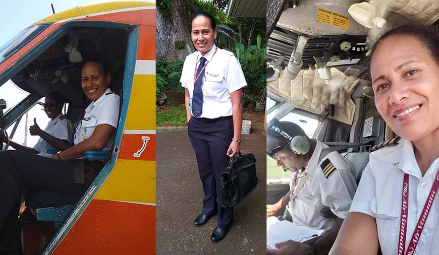 The Flying Pioneer: Tonga’s first female pilot Luseane Fetuani Bowden