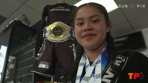 TP+ Meet 13-year-old Jiu Jitsu champion Desire Talia Pologa