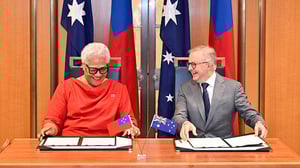 Samoa’s Prime Minister Fiame signs new bilateral agreement with Australia