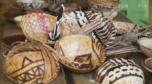 The Samoan business turning palm leaves into plates