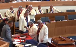 HRPP MPs in Samoa have been sworn in