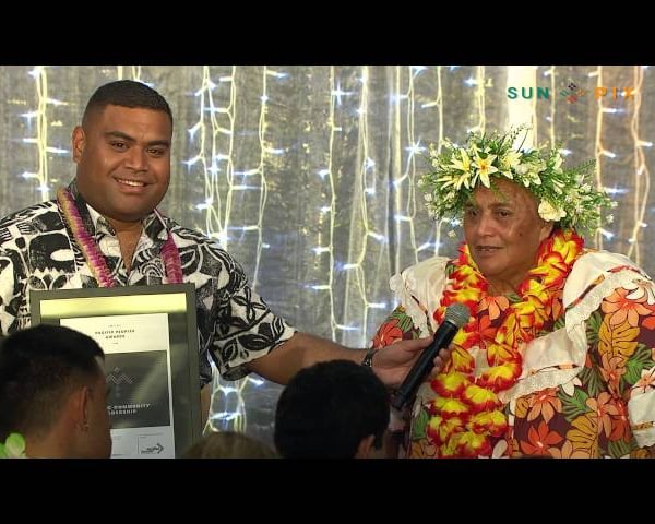 2015 SunPix Pacific Peoples Awards -Tupou Manapori Acceptance Speech