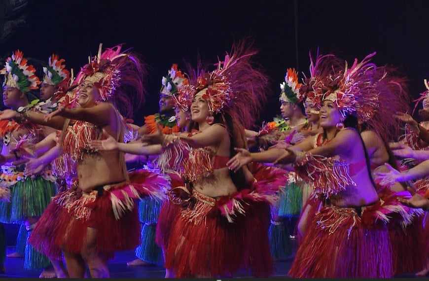 Te Maeva Nui NZ 2021: Mangaia A’ua’u Enua – Kapa Rima performance