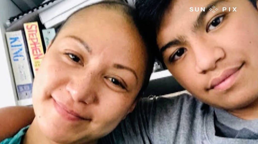 Miriam with her son, Nate. Photo: Supplied