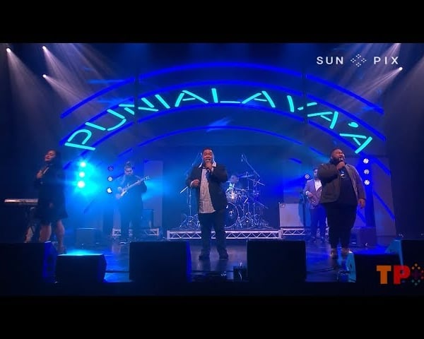 Punialava’a performance at the 15th Pacific Music Awards