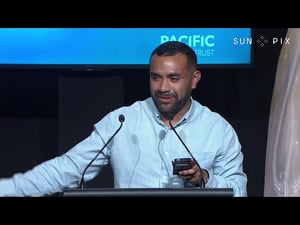 SunPix Pacific Peoples Awards 2017 – Josiah Pasikale speech