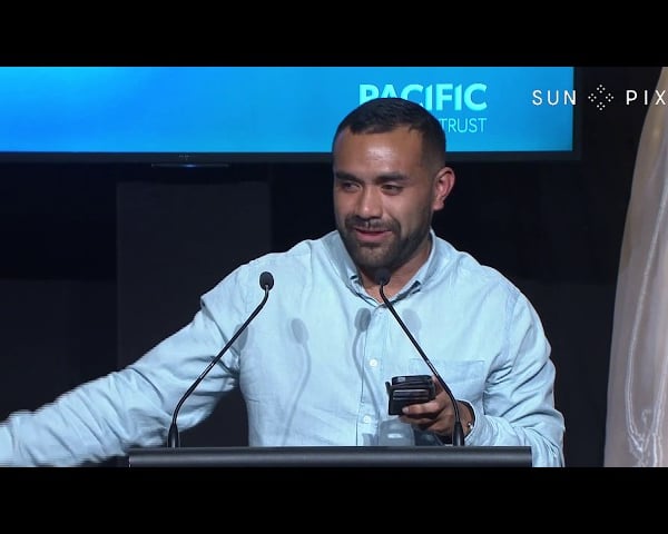 SunPix Pacific Peoples Awards 2017 – Josiah Pasikale speech