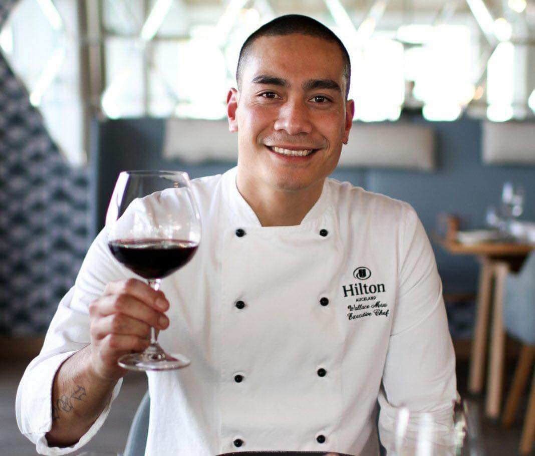 Uelese Mua during his stint at Hilton Hotel. Photo: Supplied