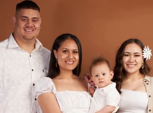 Liam and Fita Family. Photo: My Baby's Village