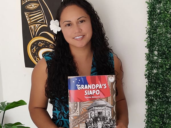 Childrens’ book ‘Grandpa’s Siapo’ released in time for Samoa’s 60th independence anniversary