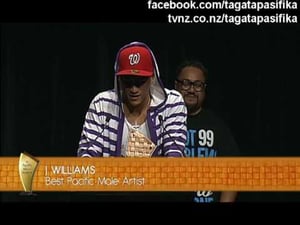 J Williams Young Love wins best pacific male 2010 S3 Pacific Music Awards TVNZ