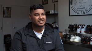 Tongan entrepreneur Christian Prescott launches NZ’s first sneaker charity drive