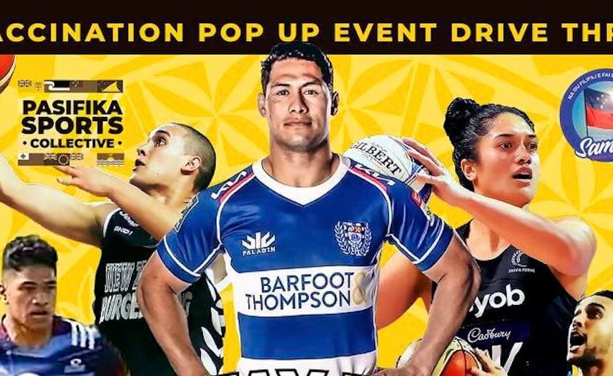 Sports leaders unite to increase Pasifika vaccination rates