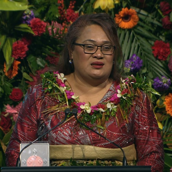 Pacific Health & Wellbeing Award Winner Soana Muimuiheata’s speech | SunPix Awards 2022