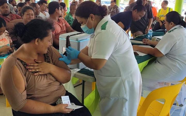 Samoa vaccination drive