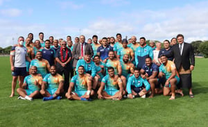 Tonga Prime Minister thanks Moana Pasifika for fundraising efforts