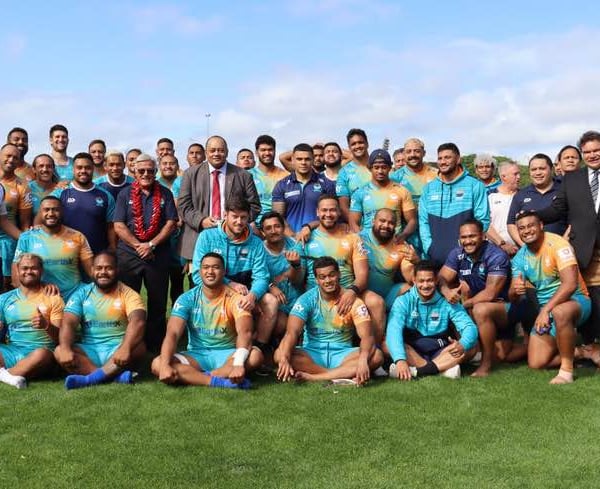 Tonga Prime Minister thanks Moana Pasifika for fundraising efforts