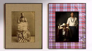 Rivers' late Grandfather (pictured with him on the right) has been a huge influence on his creative career.