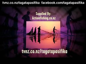 Action Fishing Net giveaway on Tagata Pasifika 100m Mullet drag net