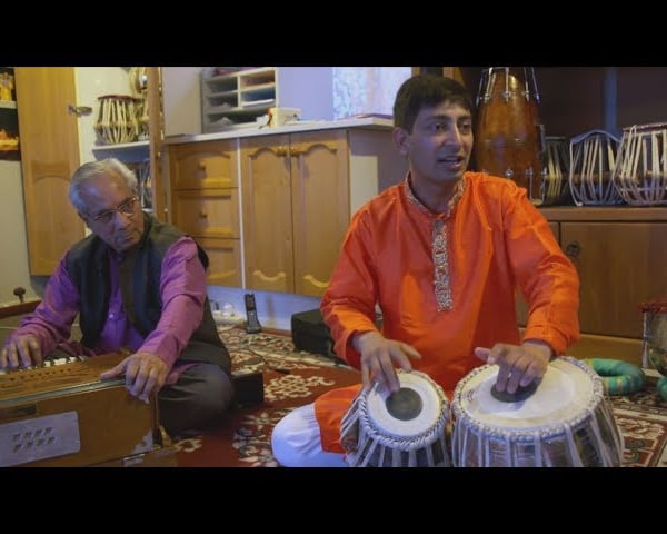 Indian tabla music on Namaste New Zealand