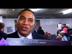 Tagata Pasifika: Conservative Party 2014