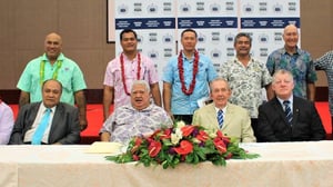 Samoa launches the inaugural World Nines Confederation Cup Tournament in Apia