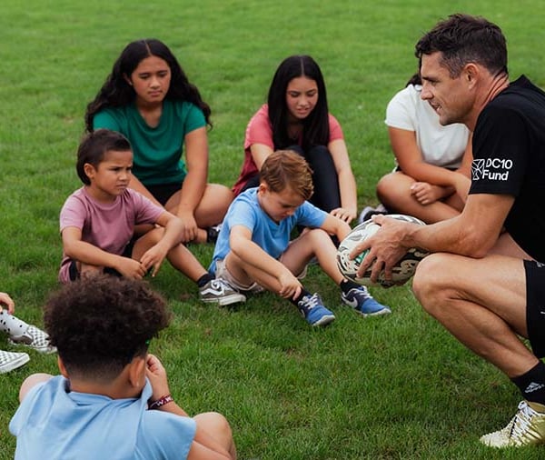 Dan Carter teams up with UNICEF to deliver water and sanitation aid to the Pacific