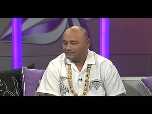 Minister of Pacific Island Affairs Peseta Sam Lotu-Iiga