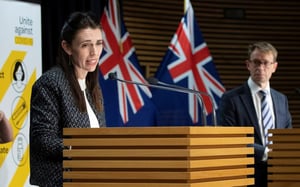 PM Jacinda Ardern announced the Alert level changes at a 4pm press conference on Monday