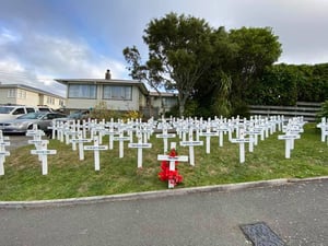 Cook Islands ANZAC display draws attention in Wellington