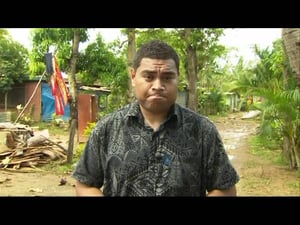 Satellite cross to John Pulu in flood stricken Fiji