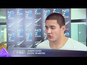 Pacific Water Polo team verse New Zealand