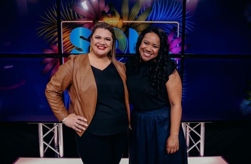 Soul Sessions Host Sara-Jane with guest artist Indira Stewart