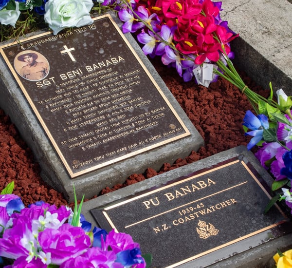 World War II Cook Islands coastwatchers plaque unveiled in Auckland