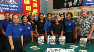 Young authors launch a book promoting South Auckland