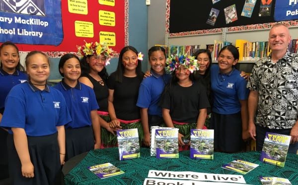 Young authors launch a book promoting South Auckland