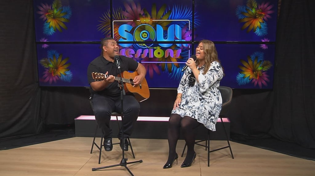TJ Taotua and Sara-Jane duet on Soul Sessions