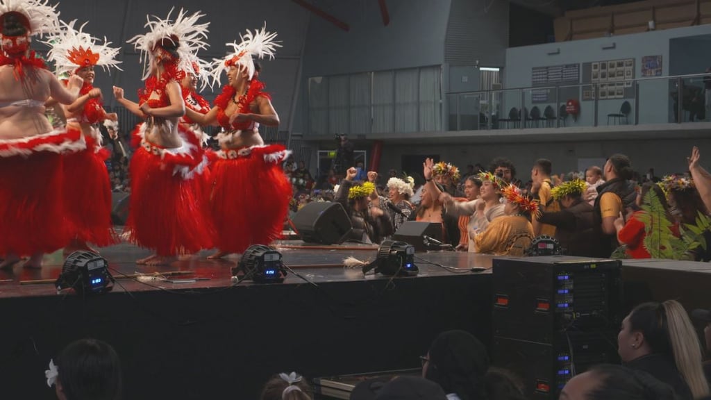Cook Islands community at Te Maeva Nui NZ