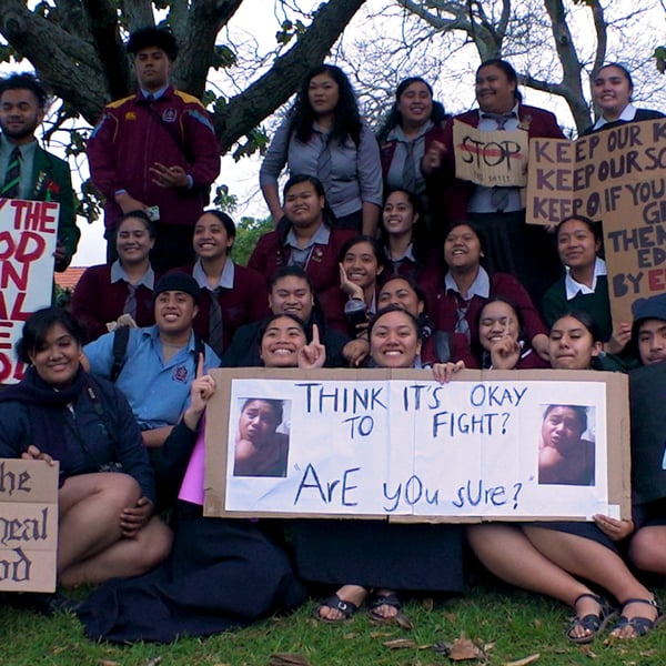 TP+: South Auckland students march to end inter-school violence