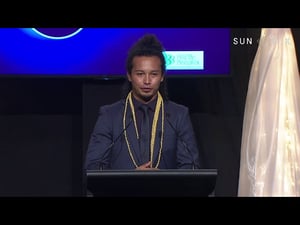 SunPix Pacific Peoples Awards 2017 – Tommy Ikitogia speech