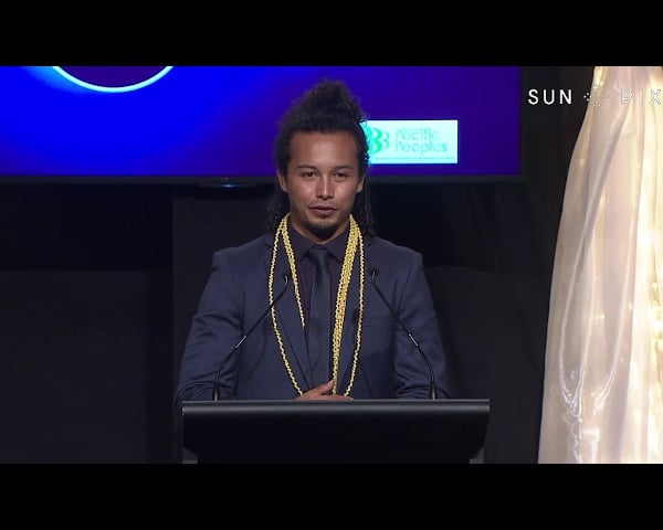 SunPix Pacific Peoples Awards 2017 – Tommy Ikitogia speech