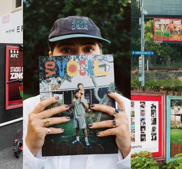 Southsides’ Front Yard Portraits series displayed around Auckland