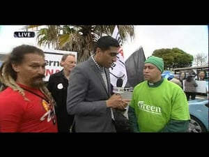 Tagata Pasifika – Live at the Mangere Markets with The Green Party and Internet Mana Party