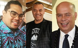 Cabinet never considered prioritising South Auckland vaccines. Dr Va'aiga Autagavaia, Fa'anana Efeso Collins and Dr Collin Tukuitonga