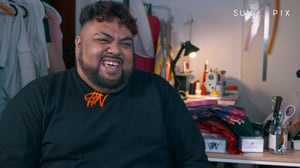 The Polynesian fashion designer championing men’s plus-size fashion