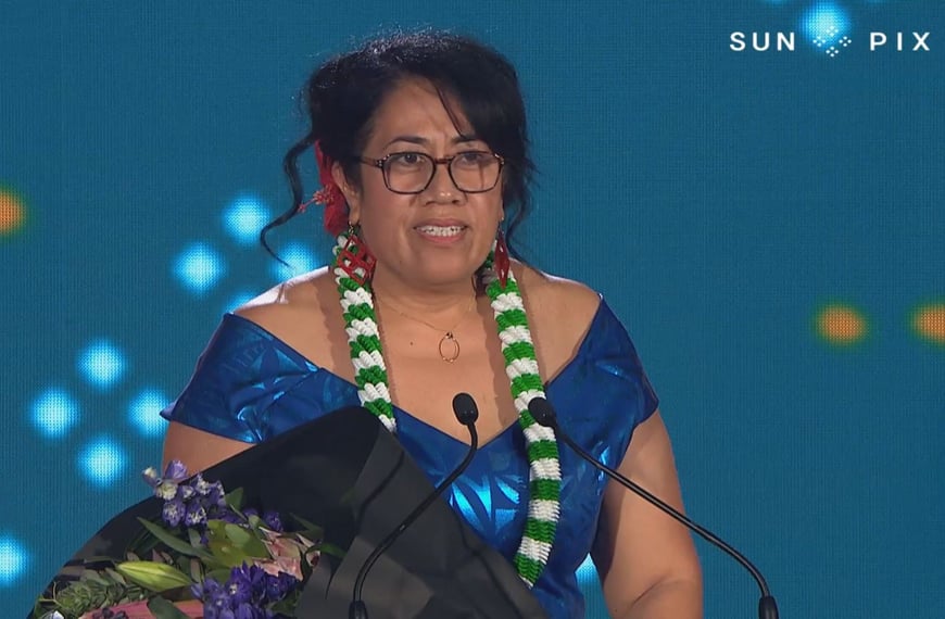 Clinical Nurse Director Safaato’a Fereti’s speech | SunPix Awards 2020