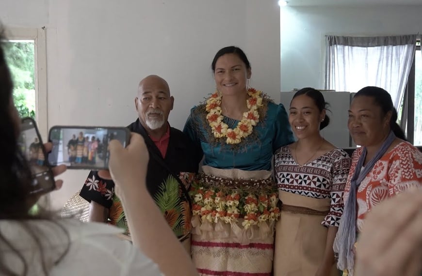 Dame Valerie takes ‘More than Gold’ doco home for people of Tonga